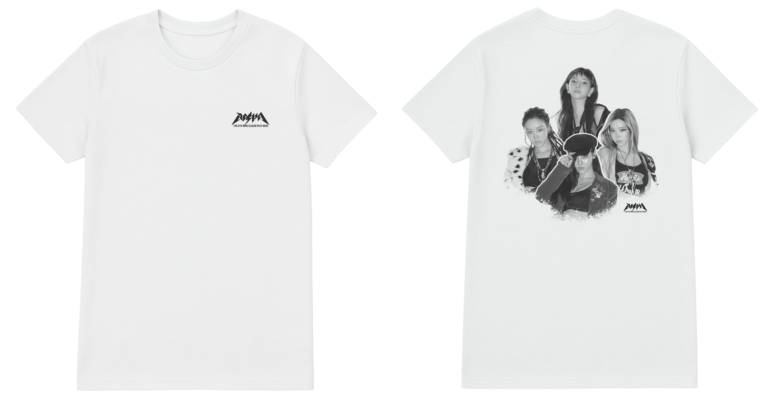 aespa Unisex-Adult Aespa Rich Man Official Us Collection Group